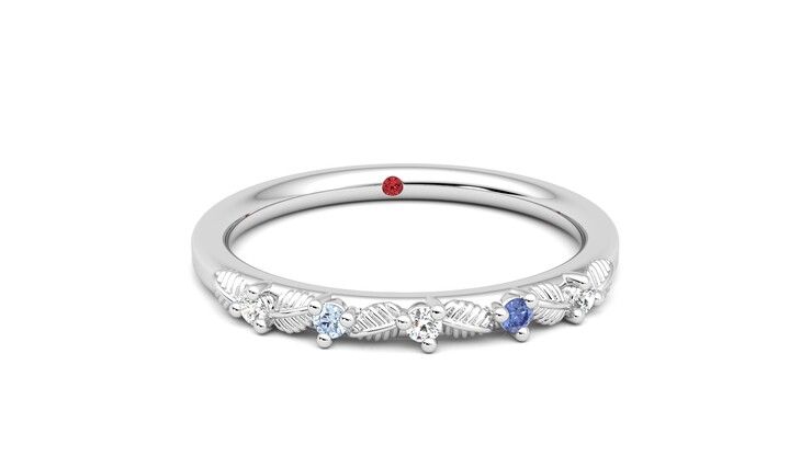Taylor & Hart Raleyah Wedding Ring 360 degree image 2