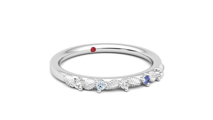 Taylor & Hart Raleyah Wedding Ring 360 degree image 4