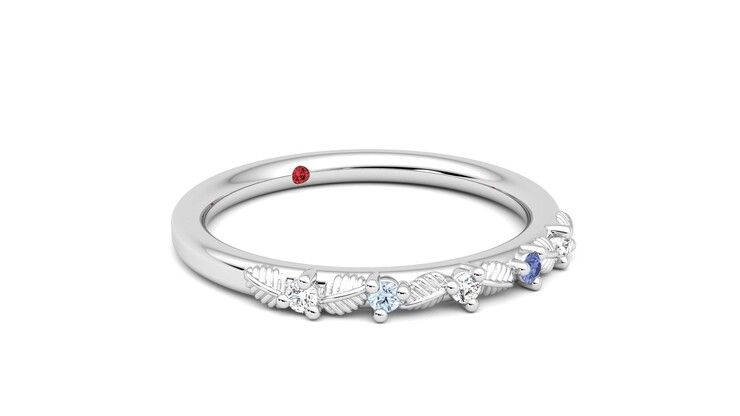 Taylor & Hart Raleyah Wedding Ring 360 degree image 5