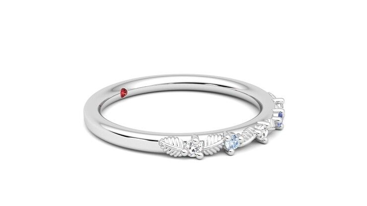 Taylor & Hart Raleyah Wedding Ring 360 degree image 7