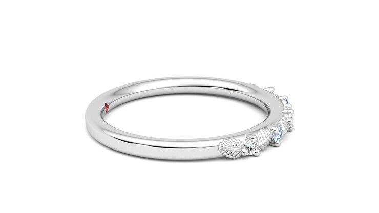 Taylor & Hart Raleyah Wedding Ring 360 degree image 9