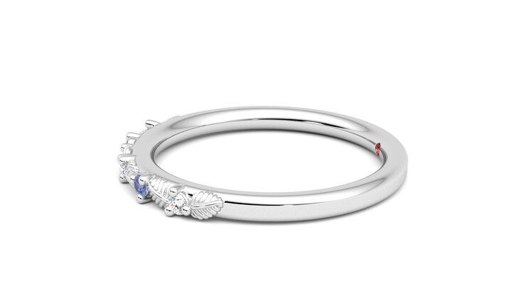 Taylor & Hart Raleyah Wedding Ring 360 degree image 21