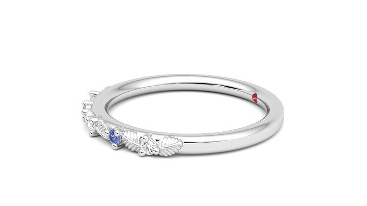 Taylor & Hart Raleyah Wedding Ring 360 degree image 22
