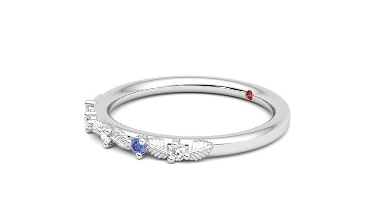 Taylor & Hart Raleyah Wedding Ring 360 degree image 23