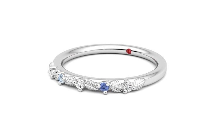 Taylor & Hart Raleyah Wedding Ring 360 degree image 25