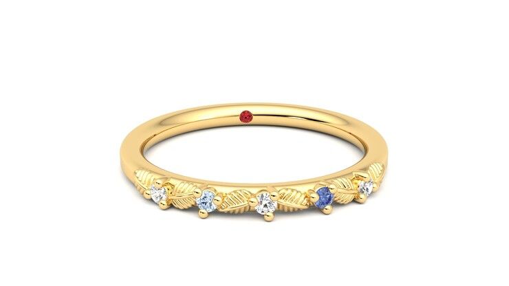 Taylor & Hart Raleyah Wedding Ring 360 degree image 2