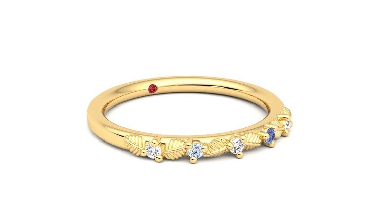 Taylor & Hart Raleyah Wedding Ring 360 degree image 5