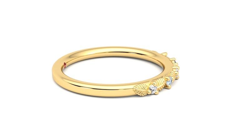Taylor & Hart Raleyah Wedding Ring 360 degree image 9