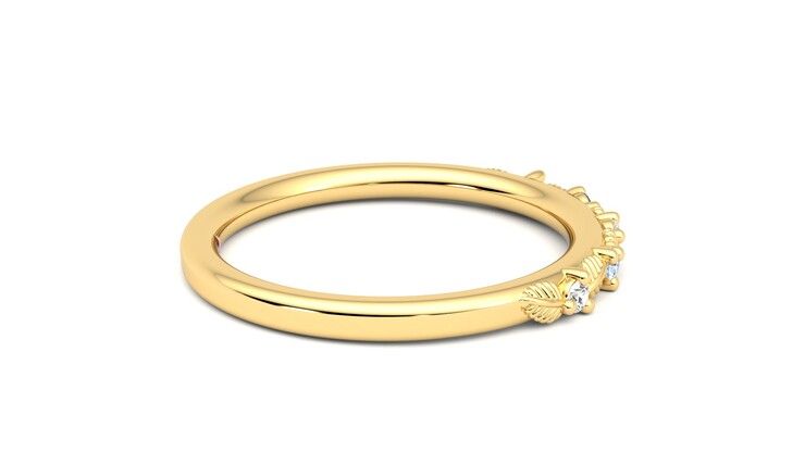Taylor & Hart Raleyah Wedding Ring 360 degree image 10