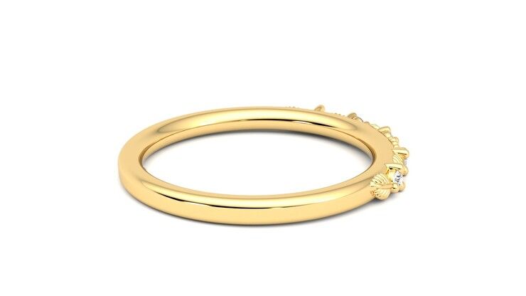 Taylor & Hart Raleyah Wedding Ring 360 degree image 11