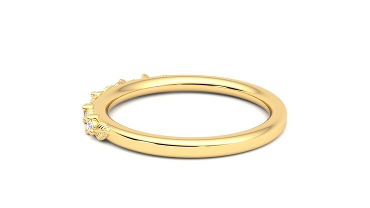 Taylor & Hart Raleyah Wedding Ring 360 degree image 19