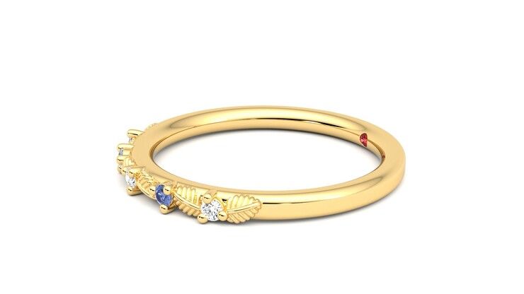 Taylor & Hart Raleyah Wedding Ring 360 degree image 22