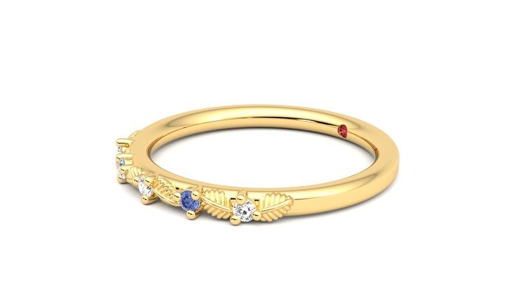 Taylor & Hart Raleyah Wedding Ring 360 degree image 23