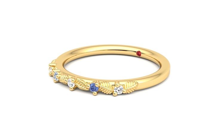 Taylor & Hart Raleyah Wedding Ring 360 degree image 24