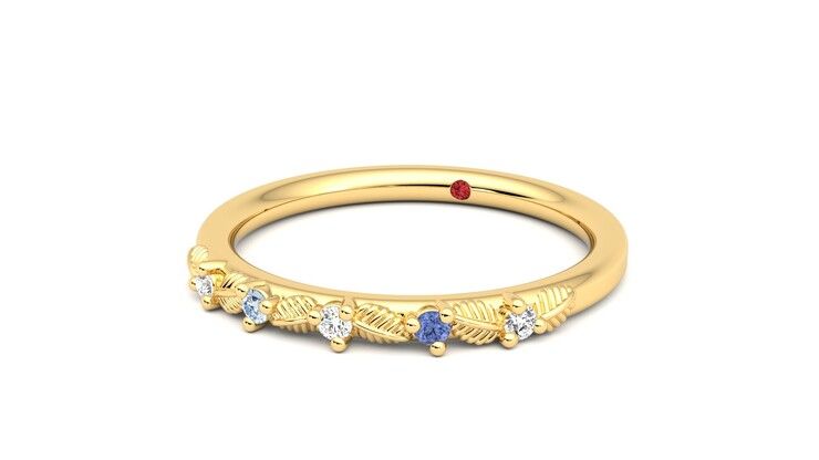 Taylor & Hart Raleyah Wedding Ring 360 degree image 26