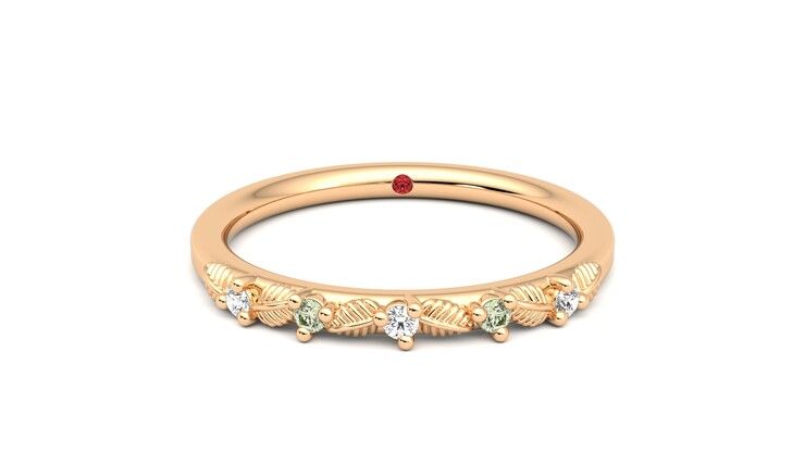 Taylor & Hart Raleyah Wedding Ring 360 degree image 0