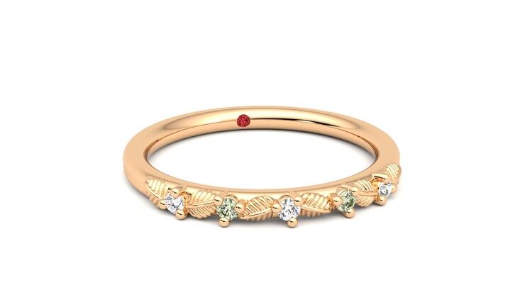 Taylor & Hart Raleyah Wedding Ring 360 degree image 3