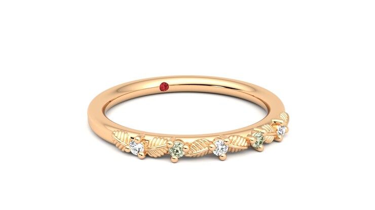 Taylor & Hart Raleyah Wedding Ring 360 degree image 4