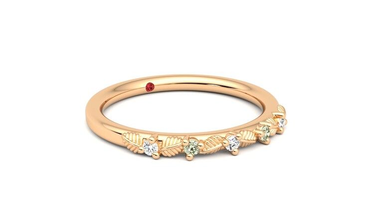 Taylor & Hart Raleyah Wedding Ring 360 degree image 5