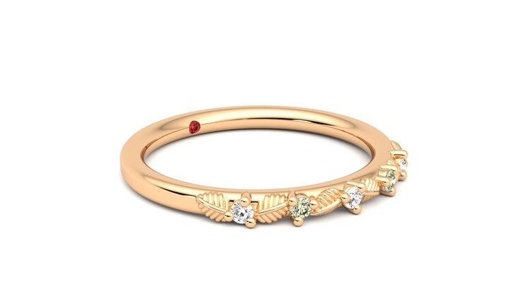 Taylor & Hart Raleyah Wedding Ring 360 degree image 6