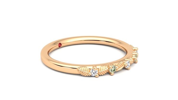 Taylor & Hart Raleyah Wedding Ring 360 degree image 7