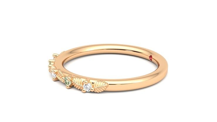 Taylor & Hart Raleyah Wedding Ring 360 degree image 22