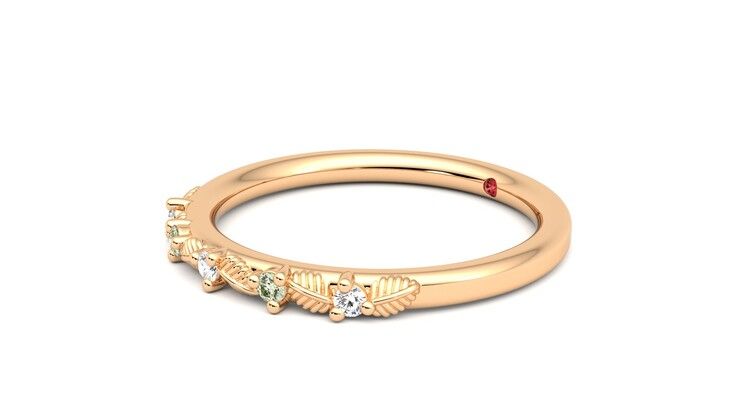 Taylor & Hart Raleyah Wedding Ring 360 degree image 23