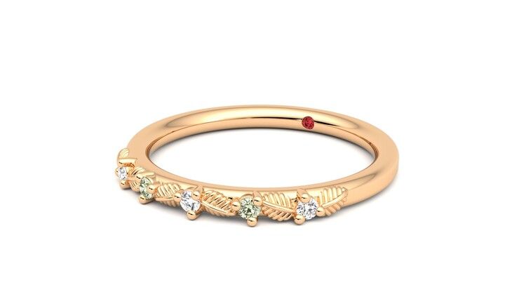 Taylor & Hart Raleyah Wedding Ring 360 degree image 25