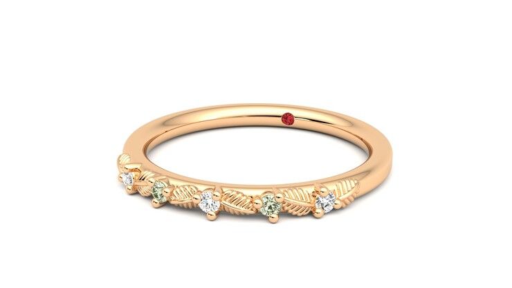 Taylor & Hart Raleyah Wedding Ring 360 degree image 26