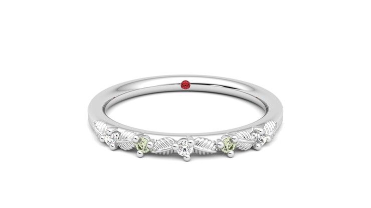 Taylor & Hart Raleyah Wedding Ring 360 degree image 0