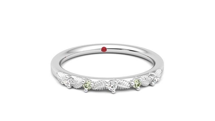 Taylor & Hart Raleyah Wedding Ring 360 degree image 2