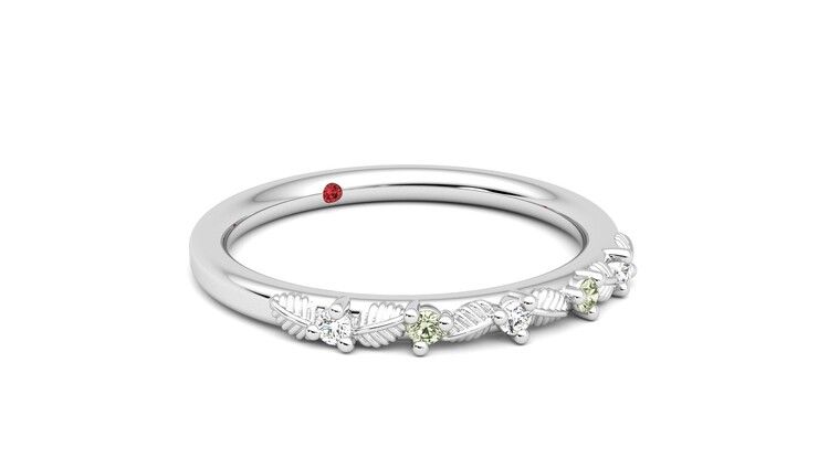 Taylor & Hart Raleyah Wedding Ring 360 degree image 5