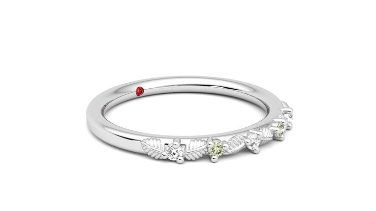 Taylor & Hart Raleyah Wedding Ring 360 degree image 6