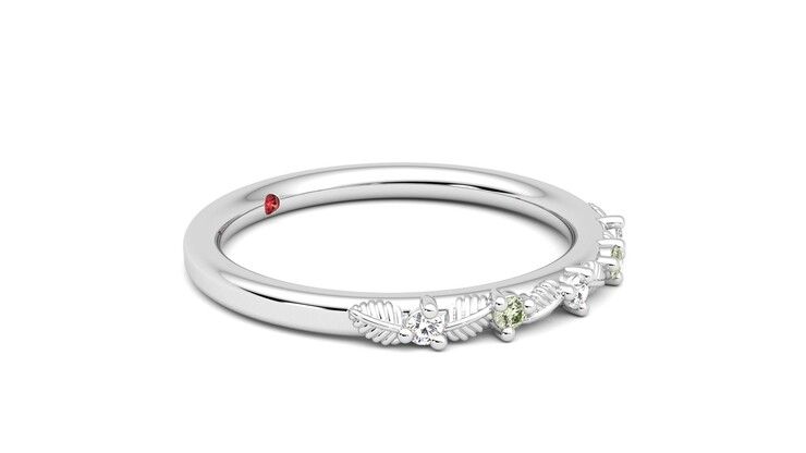 Taylor & Hart Raleyah Wedding Ring 360 degree image 7