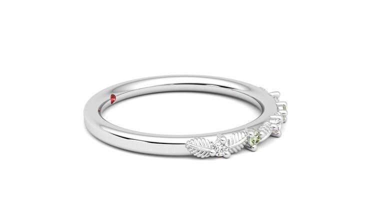 Taylor & Hart Raleyah Wedding Ring 360 degree image 8