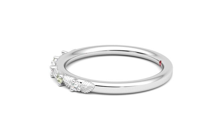 Taylor & Hart Raleyah Wedding Ring 360 degree image 21