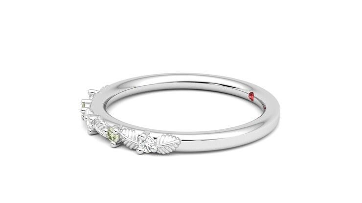 Taylor & Hart Raleyah Wedding Ring 360 degree image 22
