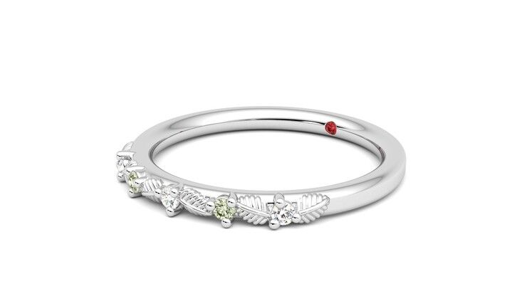 Taylor & Hart Raleyah Wedding Ring 360 degree image 24