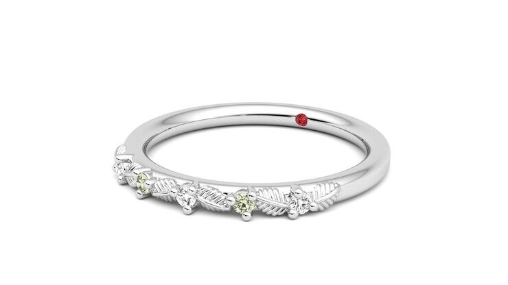 Taylor & Hart Raleyah Wedding Ring 360 degree image 25