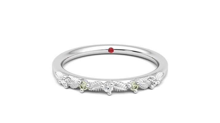 Taylor & Hart Raleyah Wedding Ring 360 degree image 29