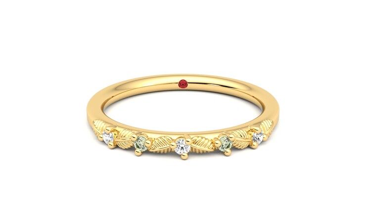 Taylor & Hart Raleyah Wedding Ring 360 degree image 0