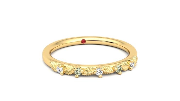 Taylor & Hart Raleyah Wedding Ring 360 degree image 3