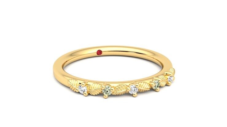 Taylor & Hart Raleyah Wedding Ring 360 degree image 4