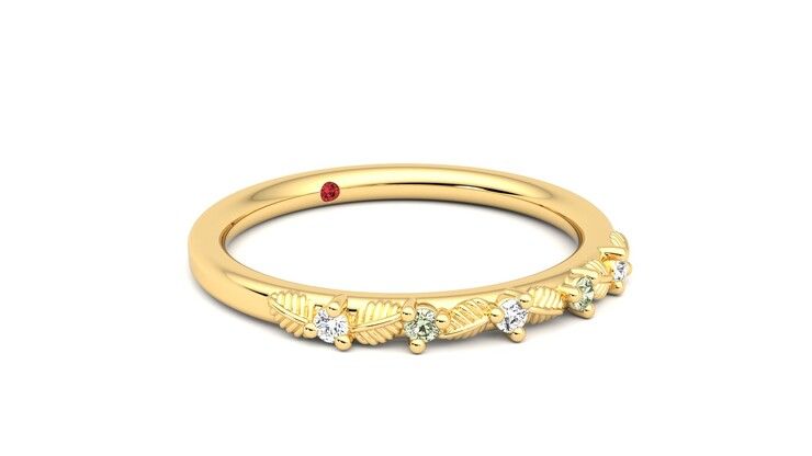 Taylor & Hart Raleyah Wedding Ring 360 degree image 5