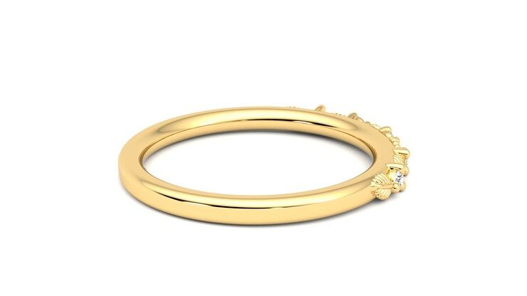 Taylor & Hart Raleyah Wedding Ring 360 degree image 11