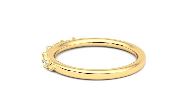 Taylor & Hart Raleyah Wedding Ring 360 degree image 19
