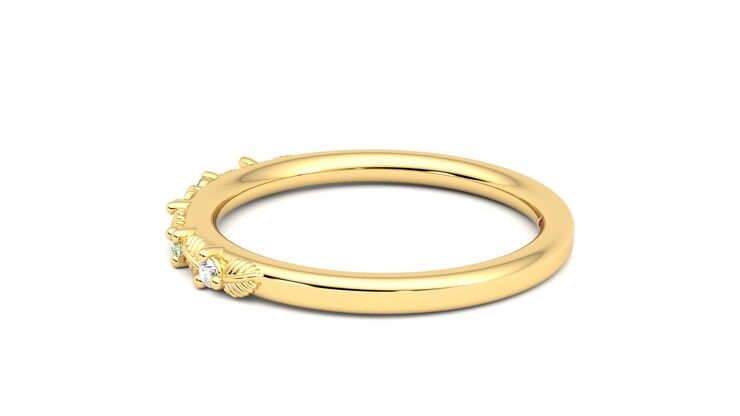 Taylor & Hart Raleyah Wedding Ring 360 degree image 20