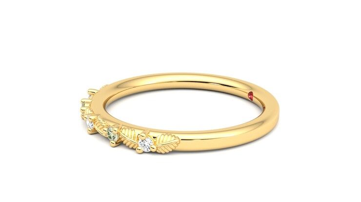 Taylor & Hart Raleyah Wedding Ring 360 degree image 22
