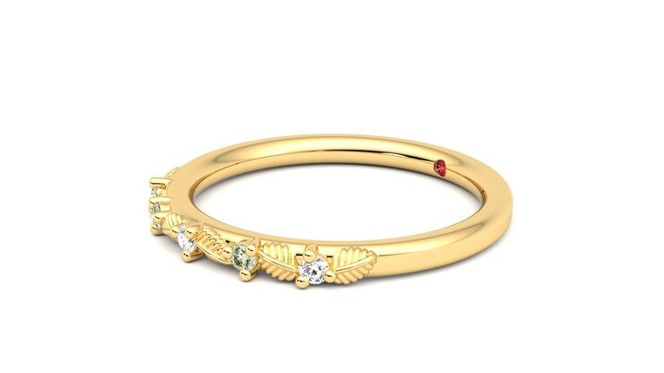 Taylor & Hart Raleyah Wedding Ring 360 degree image 23
