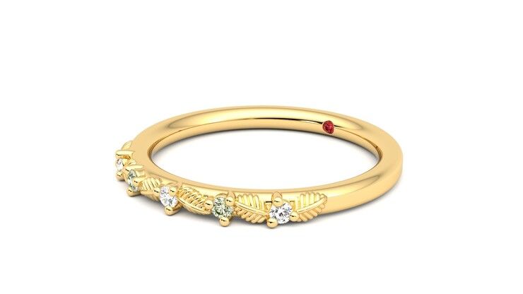 Taylor & Hart Raleyah Wedding Ring 360 degree image 24